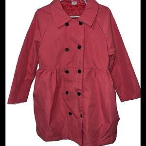 NEW Cozy Cub Baby Girl Double Breasted Trench Coat S/6y
